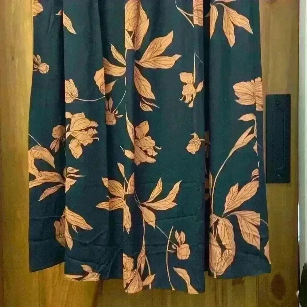 Thakoon Floral Deep-V Neck Maxi Dress Black Size 2 & Size 8 NWT - Picture 2 of 11